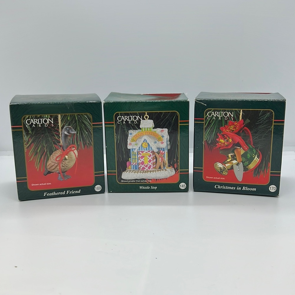 3/$25 Carlton card heirloom collection little heirloom treasure three pack